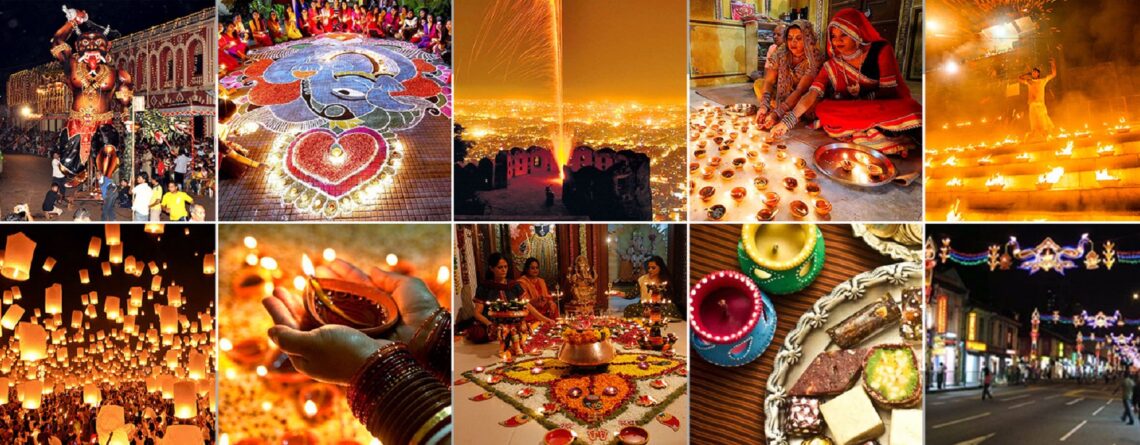 Formas únicas de celebrar Diwali en India